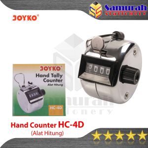 Hand Tally Counter Joyko HC-4D / Alat Hitung Pengukur HC 4D / Penghitung manual