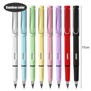 10Pcs Unlimited Writing Pencil Erasable Magic Pencil Infinity Eternal Pencil with Replaceable Head Kids No Sharpening Pencil Not Easy Break Lead Pencil