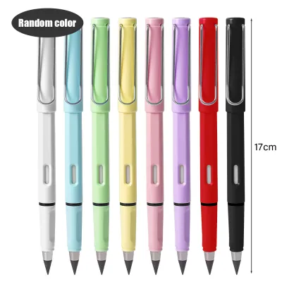 10Pcs Unlimited Writing Pencil Erasable Magic Pencil Infinity Eternal Pencil with Replaceable Head Kids No Sharpening Pencil Not Easy Break Lead Pencil