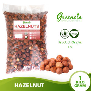 Greenola Hazelnuts 1kg (wholesale)