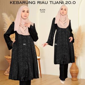 {RAYA 2025} KEBARUNG RIAU TIJANI 20 - KEBARUNG CUTTING LOOSE | KEBARUNG LABUH| NURSING FRIENDLY | KEBARUNG RAYA