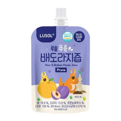 Lusol Pear & Balloon Flower Juice - Prune (12m+)