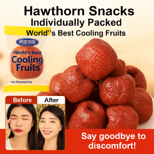 Sweet And Sour Hawthorn Individually Packaged Hawthorn Preserved Fruit Hawthorn Preserves Hawthorn Hollow