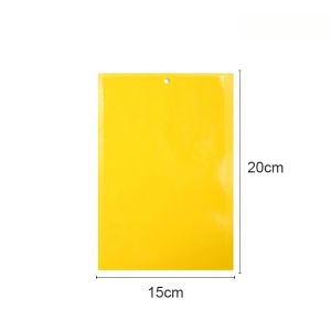 50 Cái 20*15cm Bẫy Ruồi/Dán Ruồi/Miếng Dán Ruồi Siêu Dính/Bẫy Ruồi Vàng Thế Hệ Mới/Bẫy Côn Trùng/Bẫy Bắt Ruồi Vàng