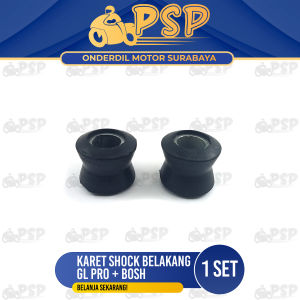 Karet Skok Belakang + Bosh GL Pro (Harga Per Set Isi 2) - Rubber Seat Dandang Dudukan Bracket