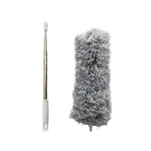 280cm Extendable Soft Microfiber Ceiling Fan Duster  with Bendable Head Feather Duster To Clean Ceiling Fan