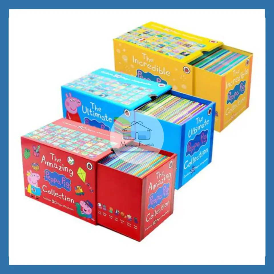 SG STOCK] Peppa Pig Book Set: The Ultimate Peppa Pig & Incredible