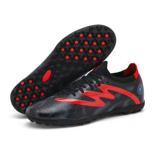 Low-top soccer shoes for men TF Cracked sole training shoes MG Long-studded artificial turf sports shoes new childrens sneakers