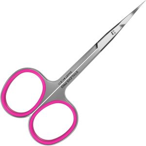 Staleks Professional Cuticle Scissors – Mani Scissors Stainless Steel Extra Fine Curved Blades – Smart 41 Type 3 SS-41/3