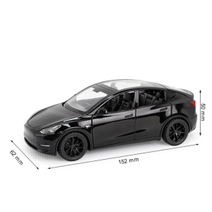 1/32 Tesla Model Y Alloy Diecast Model Toy Pull Back with Light Sound