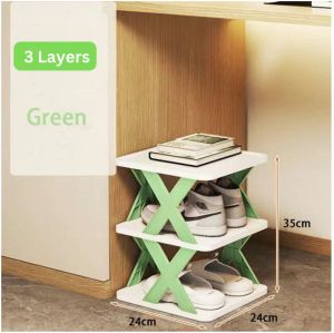 Shoe Storage Cabinet Space Saving Convenient Small Shoe Racks Cupboards Plastic Shoe Rack-KC122
