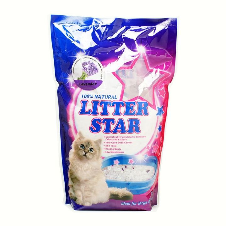 LITTER STAR Crystal Cat Litter 5L (Lavender) Lazada