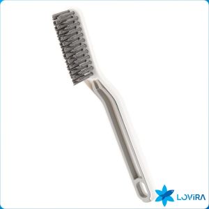 LoviRa Floor Seam Brush Bathroom Cleaning Window Brush Groove Gap Cleaner 2 in 1 V-shaped Brushes