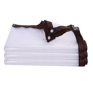 MISHILEI พลาสติกใส ผ้าใบใส ผ้าใบกันแดดกันฝน PE ผ้าใบกันแดดฝน กันน้ำกันฝน100% ผ้าใบกันเเดดกันฝน