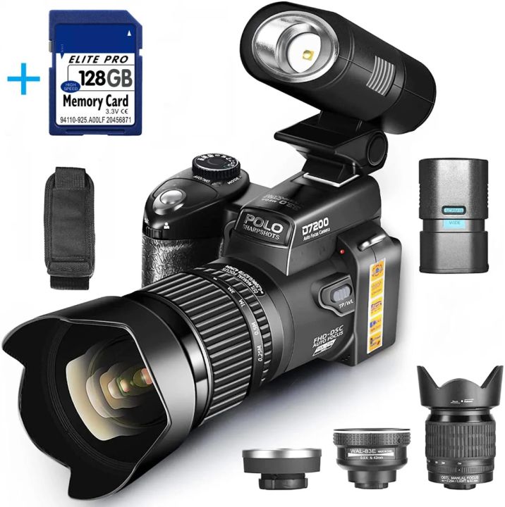Camcorder Polo Sharpshots D7200 POLO D7200 Digital Camera 33MP 