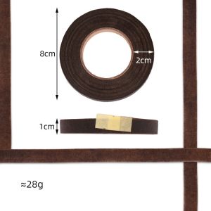 Băng keo sáp kích thước 8CM quấn cành hoa thân hoa làm đồ thủ công hoa giả vô cùng tiện lợi.