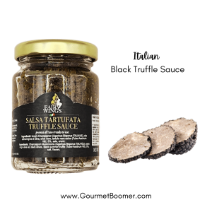 Premium Italian Black Truffle Sauce Gluten-Free Preservatives Free GMO Free