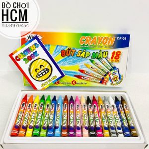 [18 MÀU ĐẸP] Bút sáp màu WinQ dành cho bé tập tô màu/ tập vẽ có mùi thơm nhẹ dành cho bé thích viết sáp màu Sản Phẩm Vẽ An Toàn Cho Trẻ Em Sáp Màu Phát Triển Khả Năng Sáng Tạo - Lazada
