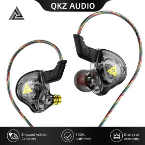 Original QKZ AK6-DMX Colorful Series Earphone 3.5mm Hifi Bass Music Gaming Sports Noise Cancelling Headphones with Mic Headsets