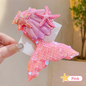 Mumystation jepit rambut mermaid anak jepitan putri duyung korea hair clip
