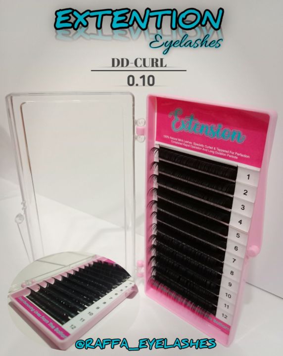 Bulu Mata Tanam DD-CURL Eyelashes Extension