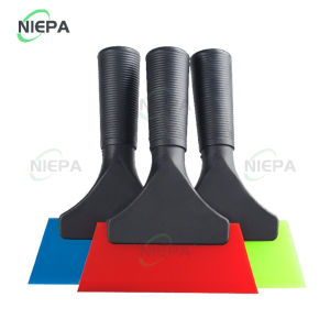 คละสี1ชิ้น  ยางรีดติดตั้งฟิล์มกรองแสง อุปกรณ์ติดตั้งฟิล์มใสกันรอย ยางรีดทำความสะอาดกระจก  อุปกรณ์ช่างฟิล์ม ยางรีดเนื้อนิ่มมีด้าม