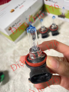 Bóng đèn pha ô tô bóng đèn Halogen H16-HCL đầu xanh siêu sáng. Điện 12v và 24v