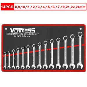 Kunci Ring Pas set 16pcs 6-32mm kunci pas/Kunci Ring Pas set Tool Superman Kunci Ring
