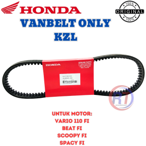 VANBELT ONLY HONDA ORIGINAL KODE KZL UNTUK MOTOR SCOOPY FI SPACY FI VARIO FI BEAT FI DLL100% GARANSI