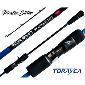 PIRATEZ STRIKE BLOOD  SLOWER/FAST JIGGING CASTING ROD