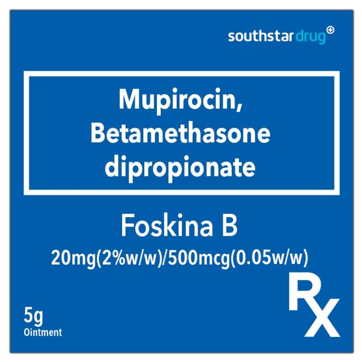 Rx Foskina B 5 G Ointment Lazada Ph