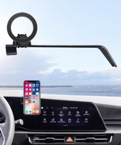 Car Phone Holder for Kia Niro / Niro EV / Hybrid 2023-2026 8/10.25" Screen Magsafe Accessories Magnetic Cell Phone Mount Clip Compatible with iPhone 3D fit Stable Dashboard Navigation Bracket Stand