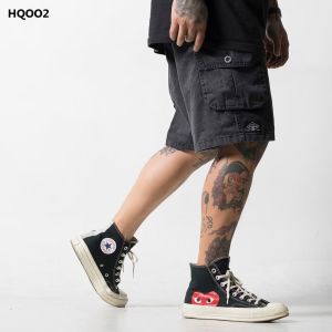 celana celana pendek kolor cargo pendek jeans warna biru navy abu hitam size  M L XL celana pendek cargo pria cowo distro premium celana cargo pria pendek