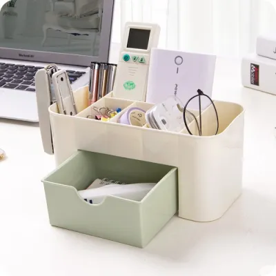 Rak Box Kotak Laci Storage Organizer Tempat Kosmetik Perhiasan Rak Stasionary Stationary Alat Tulis Pulpen Pensil Kantor Gadget Kacamata Aksessory Make Up Perlengkapan Mandi Multifungsi