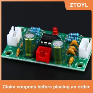【ZTOYL】 2 4 6Pcs XH-A902 NE5532 Audio Preamplifier Board Module Wide Voltage DC12V24V NE5532 Amplifier Front Panel Digital Tone Board