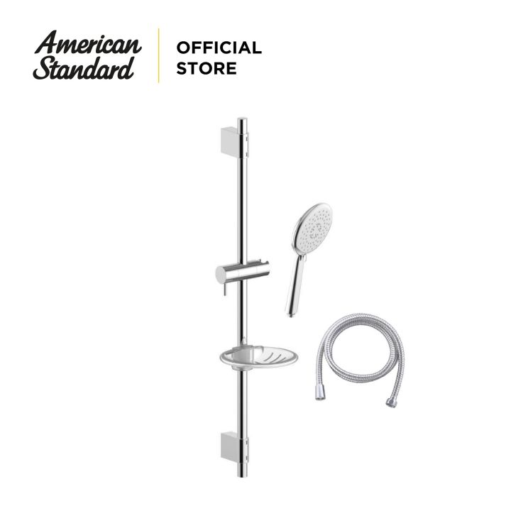 American Standard Moonshadow 200 Slide Bar with Soap Dish + IColor