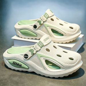 Free Shipping MenS Clogs Beach Sandals Slip-On Shoes Non-Slip Soles Perfect For Beach Vacations Versatile And Trendy Lightweight And Breathable Easy To Style