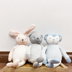 Geans + Mo Baby (READY STOCK) 100% Cotton Fabric Soft Toy Plush Toy Bear