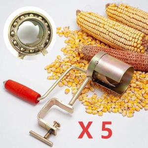 🔶4.2HP Corn electric peeling machine wide-caliber automatic household electric corn thresher 600Wcorn sheller corn thresher corn dehuller maize heavy duty Brand New 3000kg per hr production