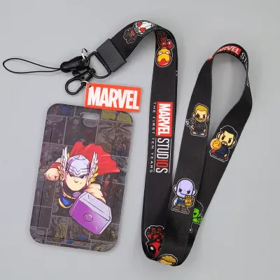 ป้ายห้อยบัตร Card Holder กรอบใส่บัตร พร้อมสายผ้าคล้องคอ ที่ใส่บัตรกรอมบัตร สายคล้องบัตร ใส่บัตรพนักงาน