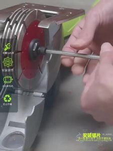 btnx 220V Electric Wall Chaser Groove Cutting Machine Wall Slotting Machine Steel Concrete Cutting Machine 4000W 33MM M2Y9R