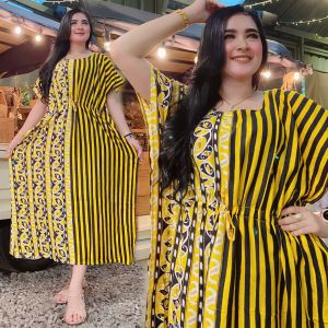 Pakaian Wanita Longdres Gamis Daster Kaftan Kelelawar Lowo Kalong Jumbo Untuk Ibu Hamil dan Gemuk