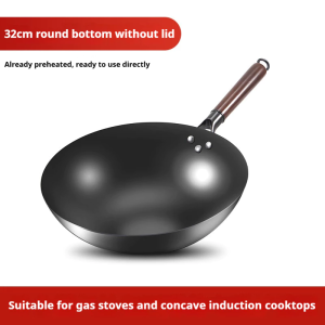 Frying pan non-stick cookware with lid rust-proof 32/34/36 cm stove/induction cooker dual use