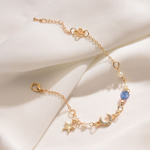 Star Moon Zircon Meniru Gelang Wanita Dengan Gelang Yang Modern Dan Sederhana Sahabatku Gelang