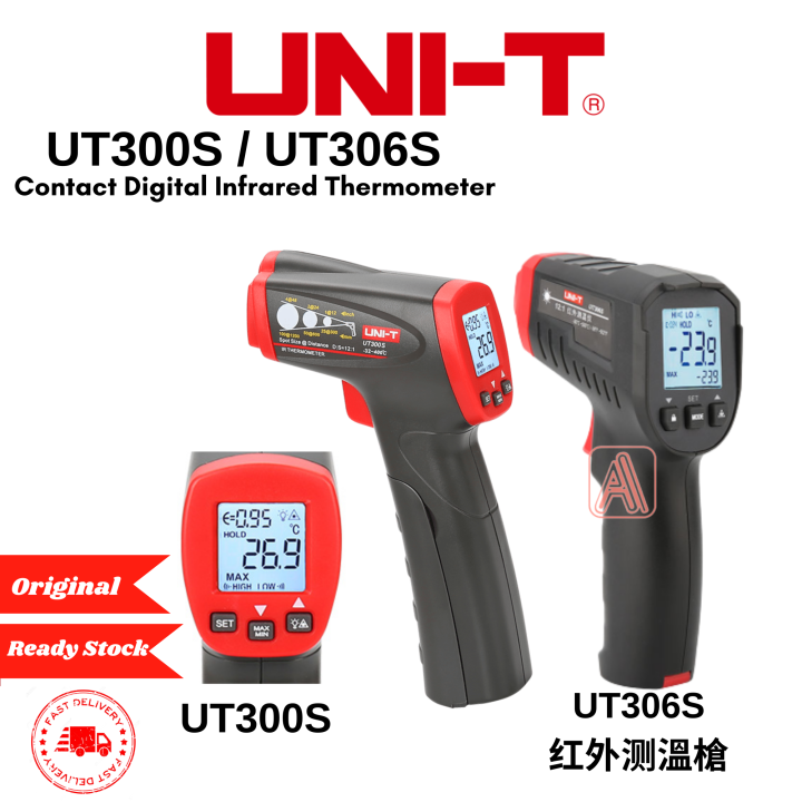 UNIT UT300S (Temperature 32℃400℃) / UT306S New Upgrade !!! (Temperature 50℃500℃) 红外测溫槍
