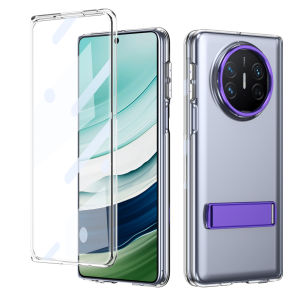 Suitable for Huawei Mate X3Mate X5Honor magic v3magic vs3 HD PC backplane metal bracket mobile phone case independent ring shell film integrated anti-fall and anti-shock cover