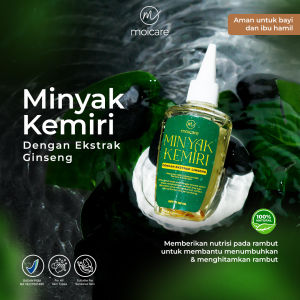 Candlenut Oil Minyak Kemiri Murni Plus Ekstrak Ginseng 100% Alami BPOM
