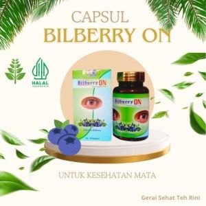BILBERRY ON 30capsul | [Distributor Resmi 100% Original] Capsul Ekstrak Bilberry untuk Kesehatan Mata