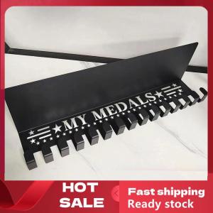🚚【Local Express Delivery】🚚 Heavy-Duty Metal Awards Trophy Display Stand Medal Hooks Wall Mount Organizer Medal Storage Holder Display Home Office Decor