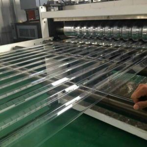 ( Khổ rộng 1.05m x dài 1m) Tôn nhựa lấy ánh sáng Poly màu trong suốt